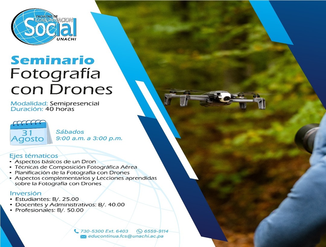 Seminario de Fotografía con Drones